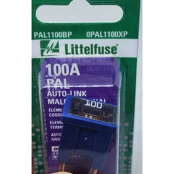 Littelfuse 100A PAL Auto-Link Male Terminal Fuse - Picture 2 of 7